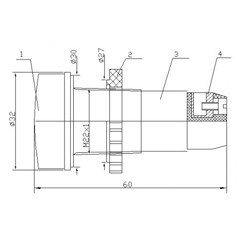 Арматура светодиодная АС-С-22-3х220