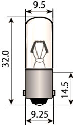 Рис.1. Габаритный чертеж индикатора ТЛЗ-1-1